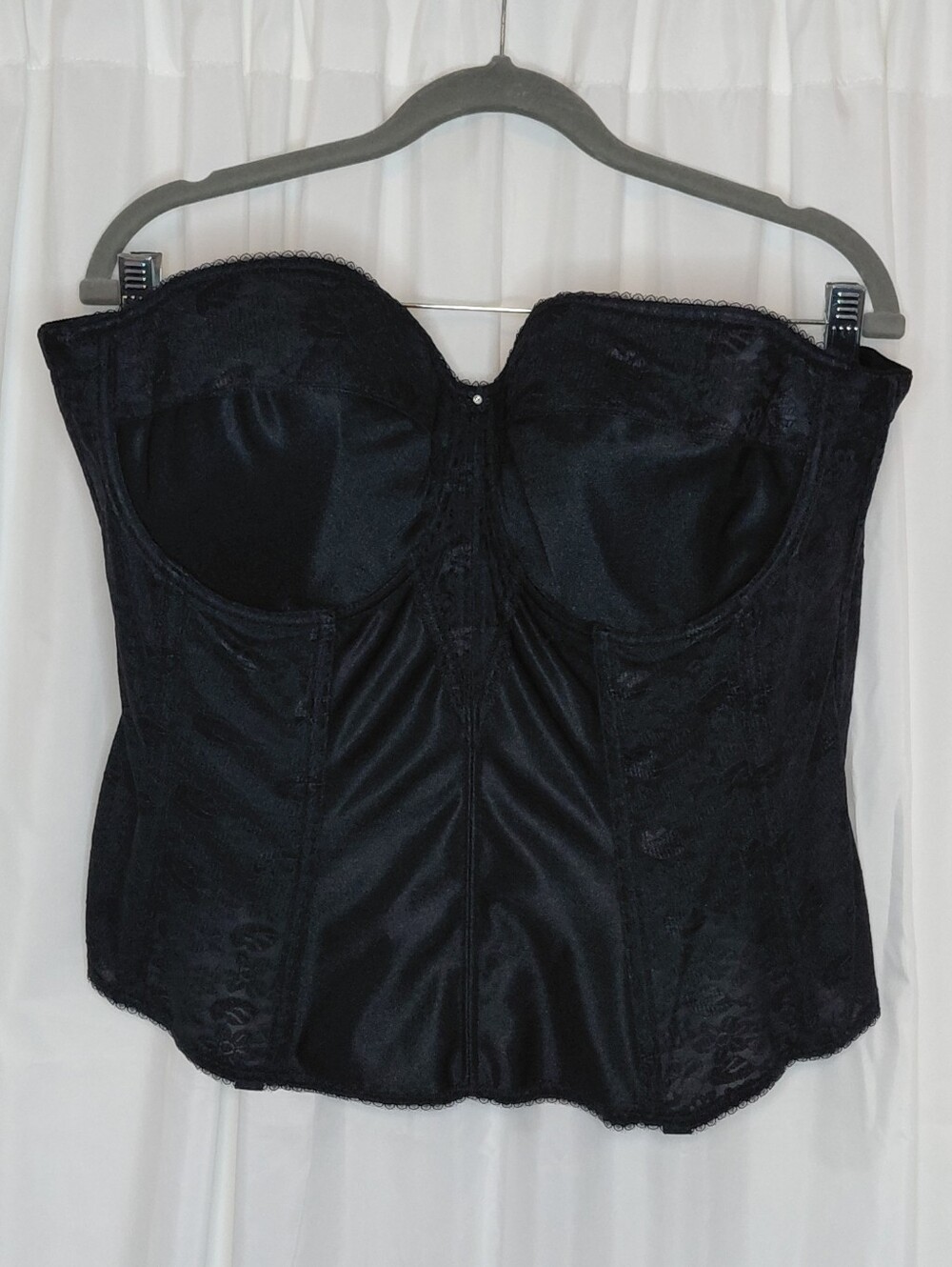 Dominique Black Strapless Longline Bustier - Picture 16 of 16